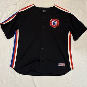 Black Disney Grumpy Jersey Shirt Grumpsville Foulers Large